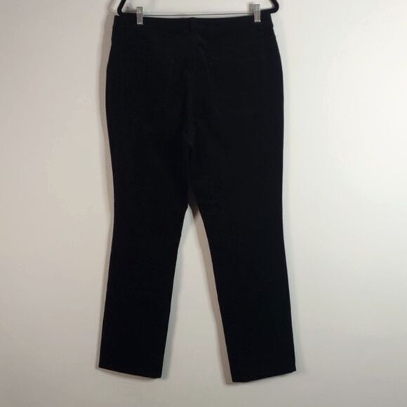 Talbot's Size 14W Black Corduroy Simply Flattering 5 Pocket Pant - Picture 5 of 9